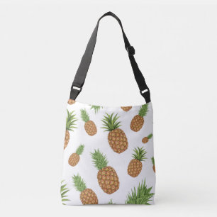Bolsa Ajustável Padrão de pinheiros com aquarela 1