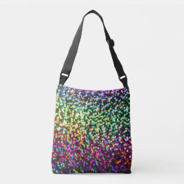 Bolsa Ajustável Padrão de Rave de Glitter de Disco