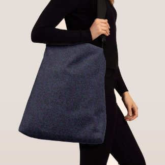 Bolsa Ajustável padrão de textura roxo preto azul-verde