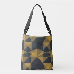 Bolsa Ajustável Padrão de triângulo geométrico moderno, abstrat