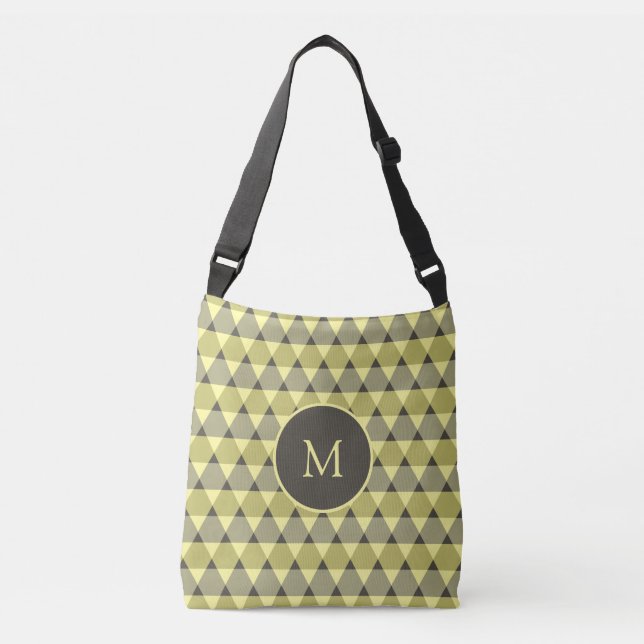 Bolsa Ajustável Padrão de triângulos (Frente)