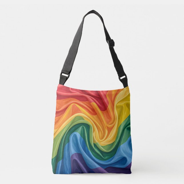 Bolsa Ajustável padrão do mês do orgulho (Frente)