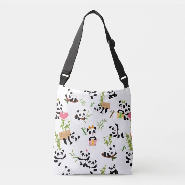 Bolsa Ajustável Padrão do Panda (Frente)