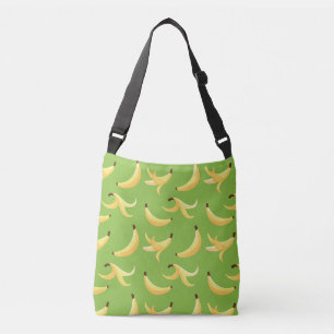 Bolsa Ajustável Padrão Engraçado de Banana Amarela Retro para Fest