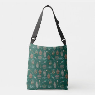 Bolsa Ajustável Padrão Floral legal