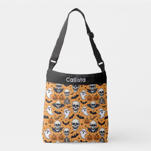Bolsa Ajustável Padrão Fofo de Halloween