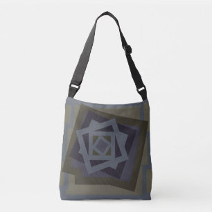 Bolsa Ajustável padrão geométrico abstrato moderno