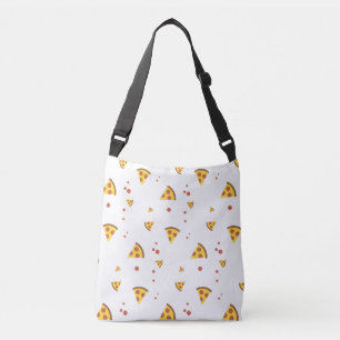 Bolsa Ajustável Padrão Minimalista de Pizza de Pepperoni Retro Eng