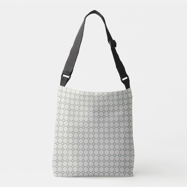 Bolsa Ajustável Padrão Natalino Boho Eclético Intrincado Delicado (Frente)