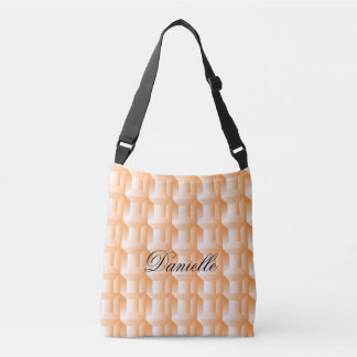 Bolsa Ajustável Padrão quadrado bronzeado