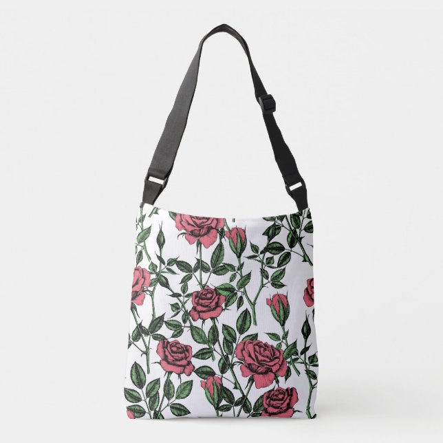 Bolsa Ajustável padrão rosa (Frente)