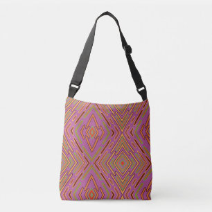 Bolsa Ajustável Padrão Rosa Bonito do Sudoeste