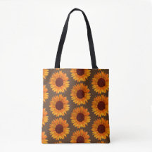 Padrão Rustic Summer Sunflower Reversible