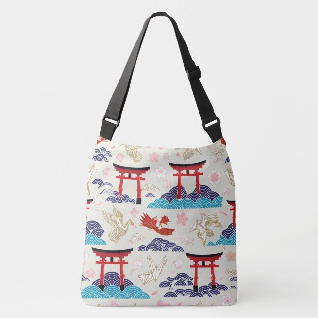Bolsa Ajustável Padrão Torii Japonês (Frente)