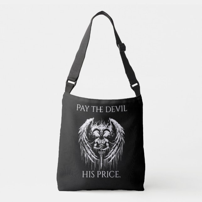 Bolsa Ajustável Pague ao Diabo o Seu Preço (Frente)