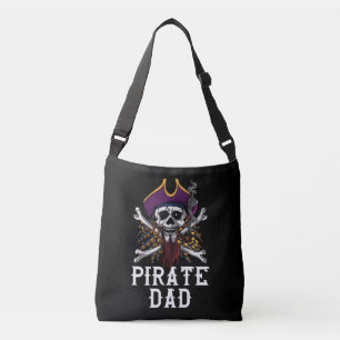 Bolsa Ajustável Pai Pirata - Velejador Crossbones Pais