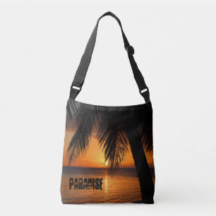 Bolsa Ajustável Pais Tropicais de Praia e Palmeiras do Paraíso