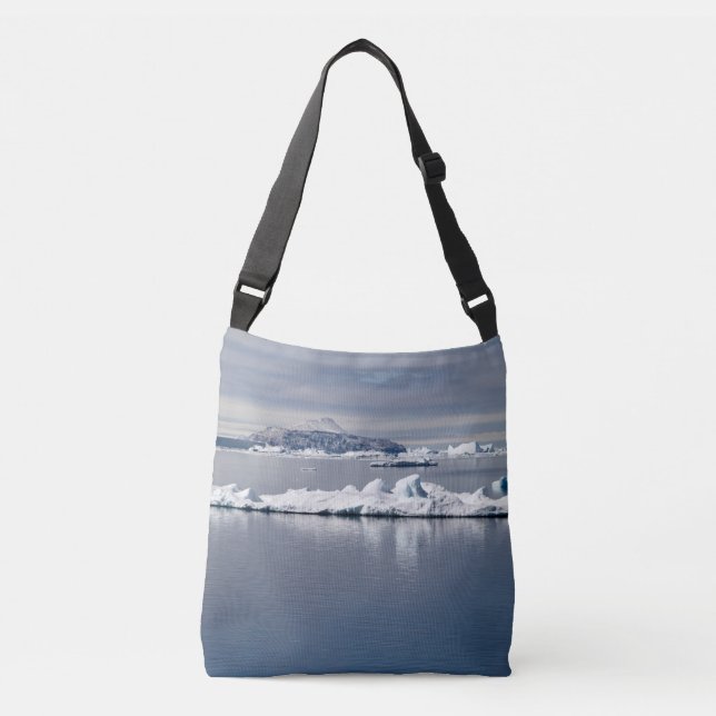 Bolsa Ajustável Paisagem Antártica (Frente)