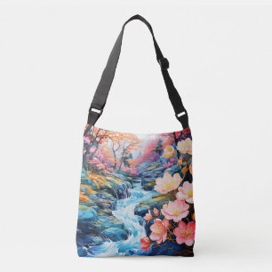 Bolsa Ajustável Paisagem Bela do Vale do Rio