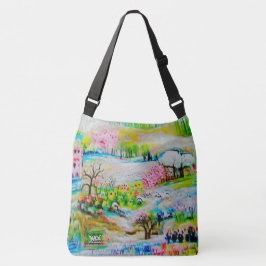 Bolsa Ajustável Paisagem de Aquarela 2