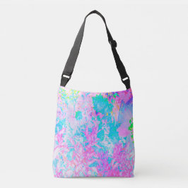 Bolsa Ajustável Paisagem de Hortênsias Azul Água e Rosa Quente