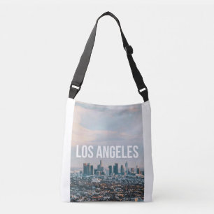 Bolsa Ajustável Paisagem Urbana Retro de Los Angeles Estética de V