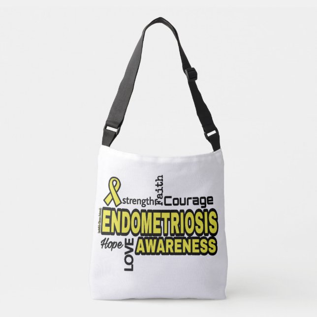 Bolsa Ajustável Palavras...Endometriose (Frente)
