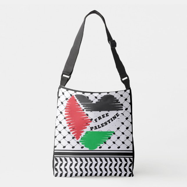BOLSA AJUSTÁVEL PALESTINA LIVRE (Frente)