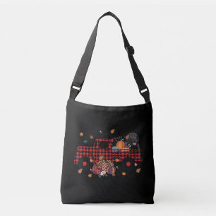 Bolsa Ajustável Pão Cão  Carregando De Caminhão De Xadrez Labra