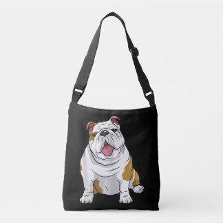 Bolsa Ajustável Pão Cão| Inglês Funny Bulldog Puppy Gift