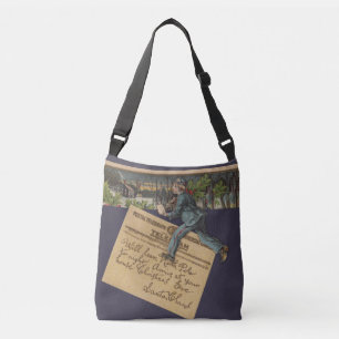 Bolsa Ajustável Papais noeis de Vintage - Letra de Natal