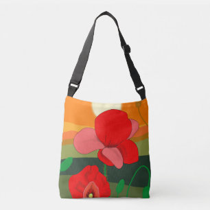 Bolsa Ajustável Papoila no pôr do sol