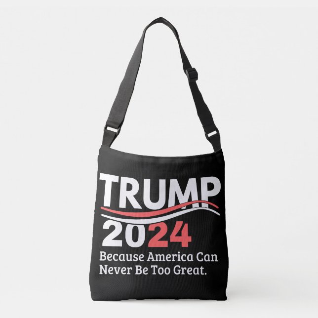 Bolsa Ajustável pára-choque trump 2024 (Frente)