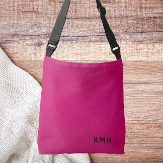 Bolsa Ajustável Para sua Simples Moderna Rosa Brilhante Chic