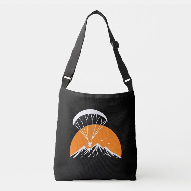 Bolsa Ajustável Paramotoring Retro Vintage (Frente)