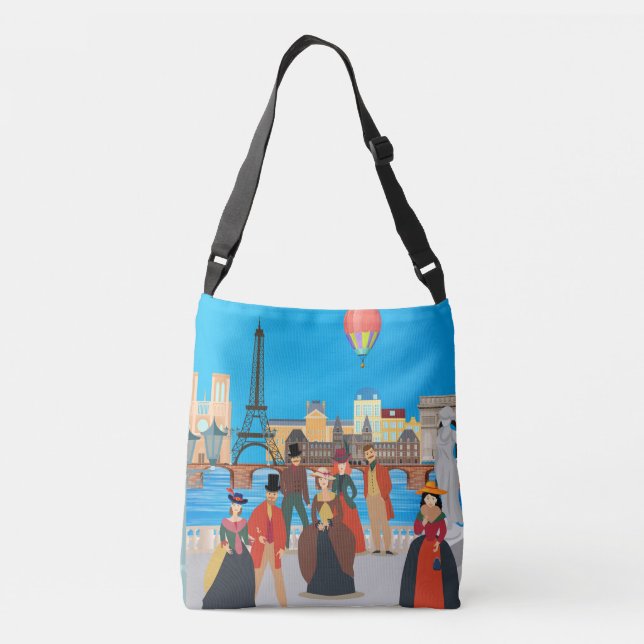 Bolsa Ajustável Paris vitoriana (Verso)