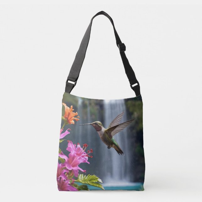Bolsa Ajustável Parque de Cascata de Hummingbird (Frente)