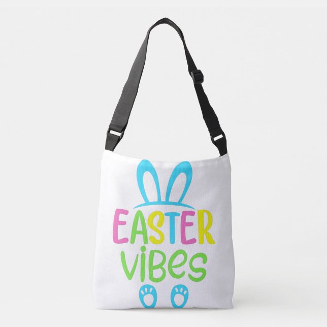 Bolsa Ajustável Páscoa Vibes Pastel (Frente)