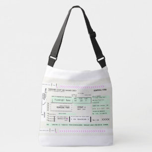 Bolsa Ajustável Passagem de embarque inteiramente customizável do