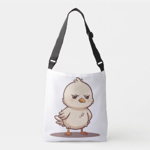 Bolsa Ajustável Passarinho Bebê Engraçado e Mal-Humorado Kawaii Ca