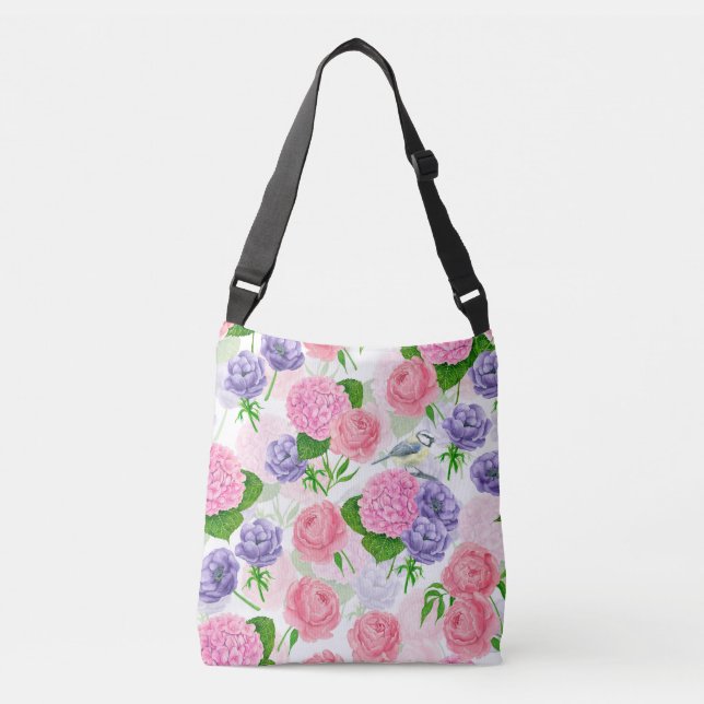 Bolsa Ajustável Pássaros e flores (Frente)