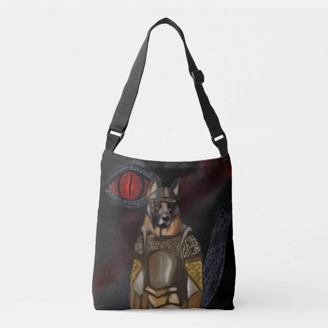 Bolsa Ajustável Pastor Alemão           (Frente)
