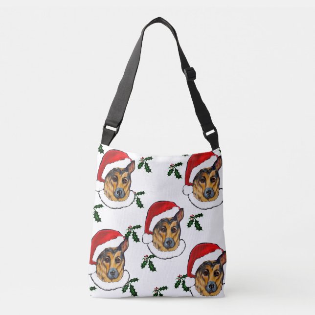 Bolsa Ajustável Pastor Alemão (Frente)