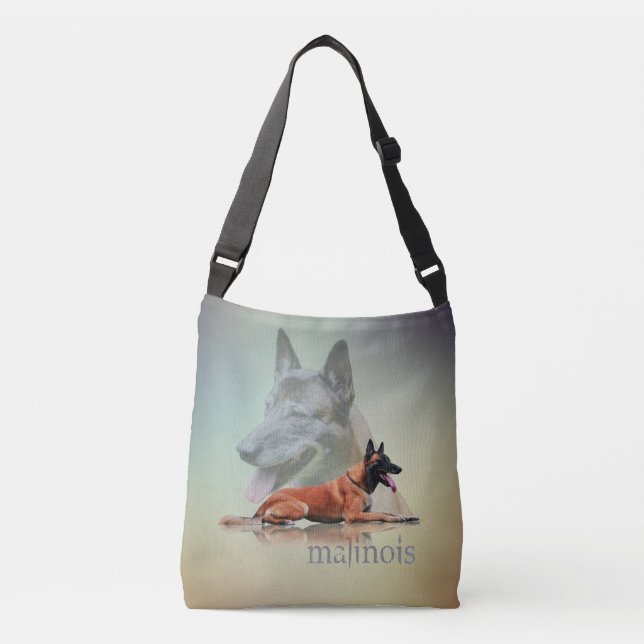 Bolsa Ajustável Pastor belga - Malinois (Frente)