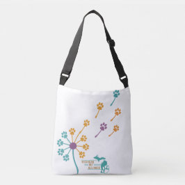 Bolsa Ajustável Pata Imprime o Corpo do Dandelion ou o Shoulder Ba