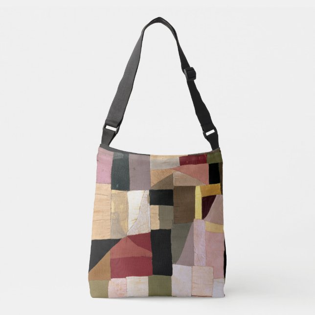 Bolsa Ajustável Patchwork (Creme do Filho) | Sonia Delaunay | (Frente)