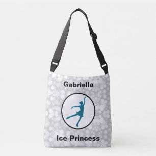 Bolsa Ajustável Patinação artística Brilho "Ice Princess" Floco de