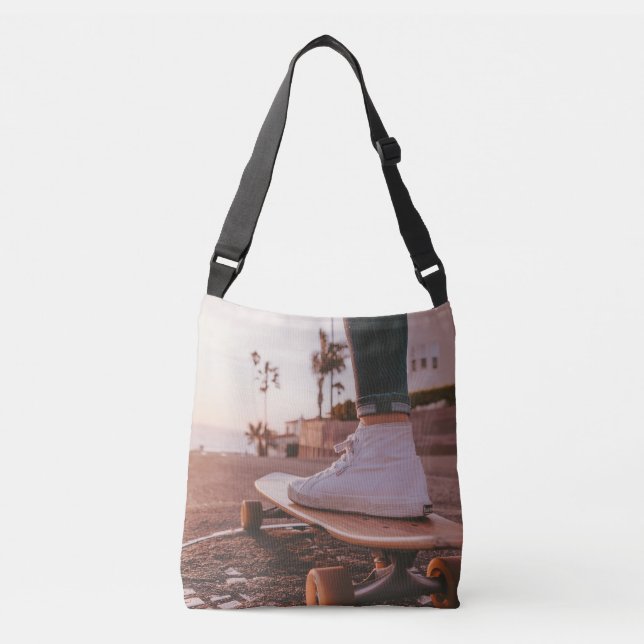 Bolsa Ajustável patinagem na praia (Frente)