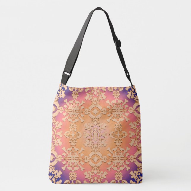 Bolsa Ajustável Peach Sunset Royal Damask (Verso)