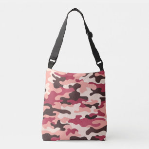 Bolsa Ajustável Peach Urban Camo Rosa Castanho Ruby Vermelho